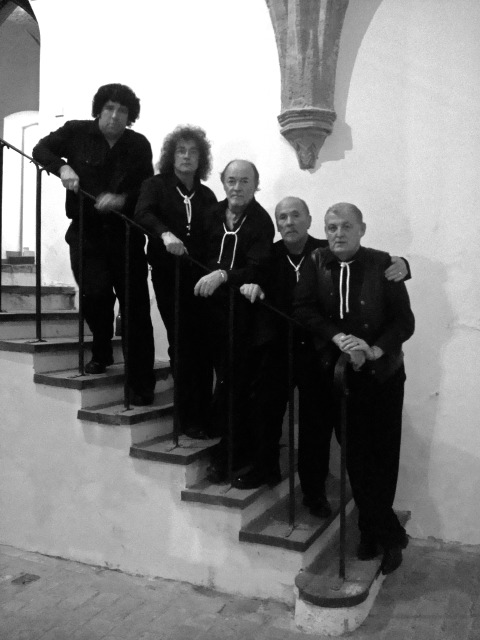 Dave with the Monks